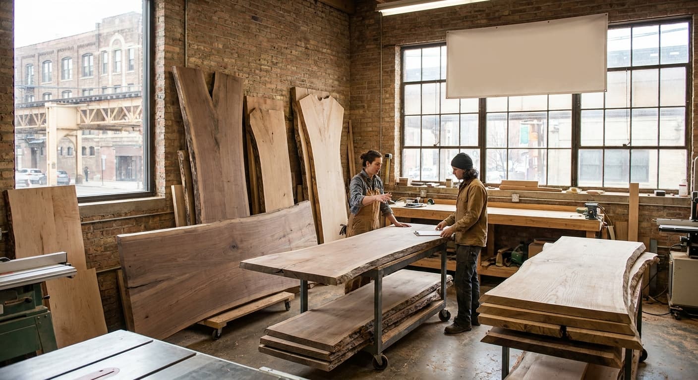 wood slabs near me